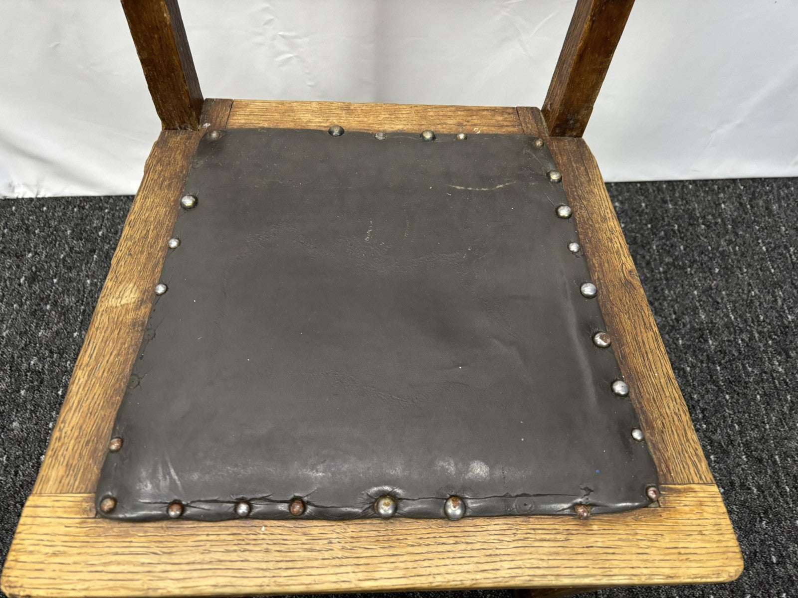 Kaffeehaus Stuhl Art Deco Leder an Bastler