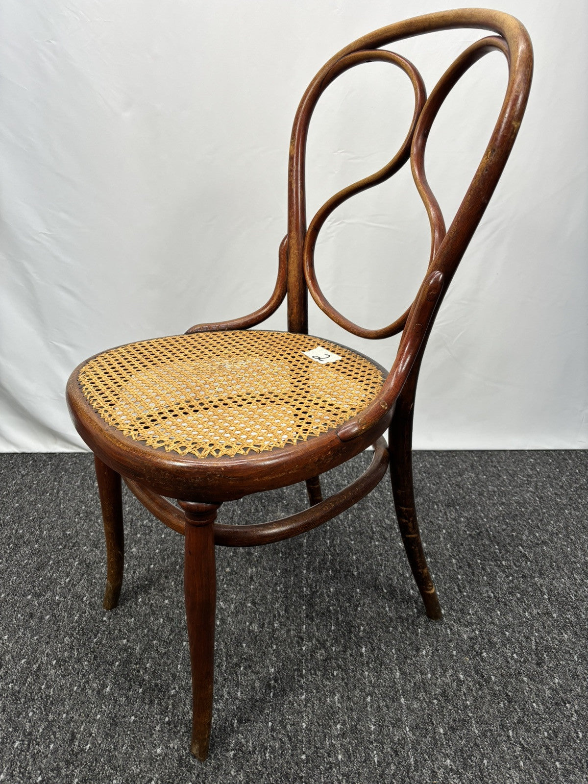 1 von 2 ORIGINAL THONET Nr. 1 ab 1850 Kaffeehausstuhl Sammlung Museum  Antik