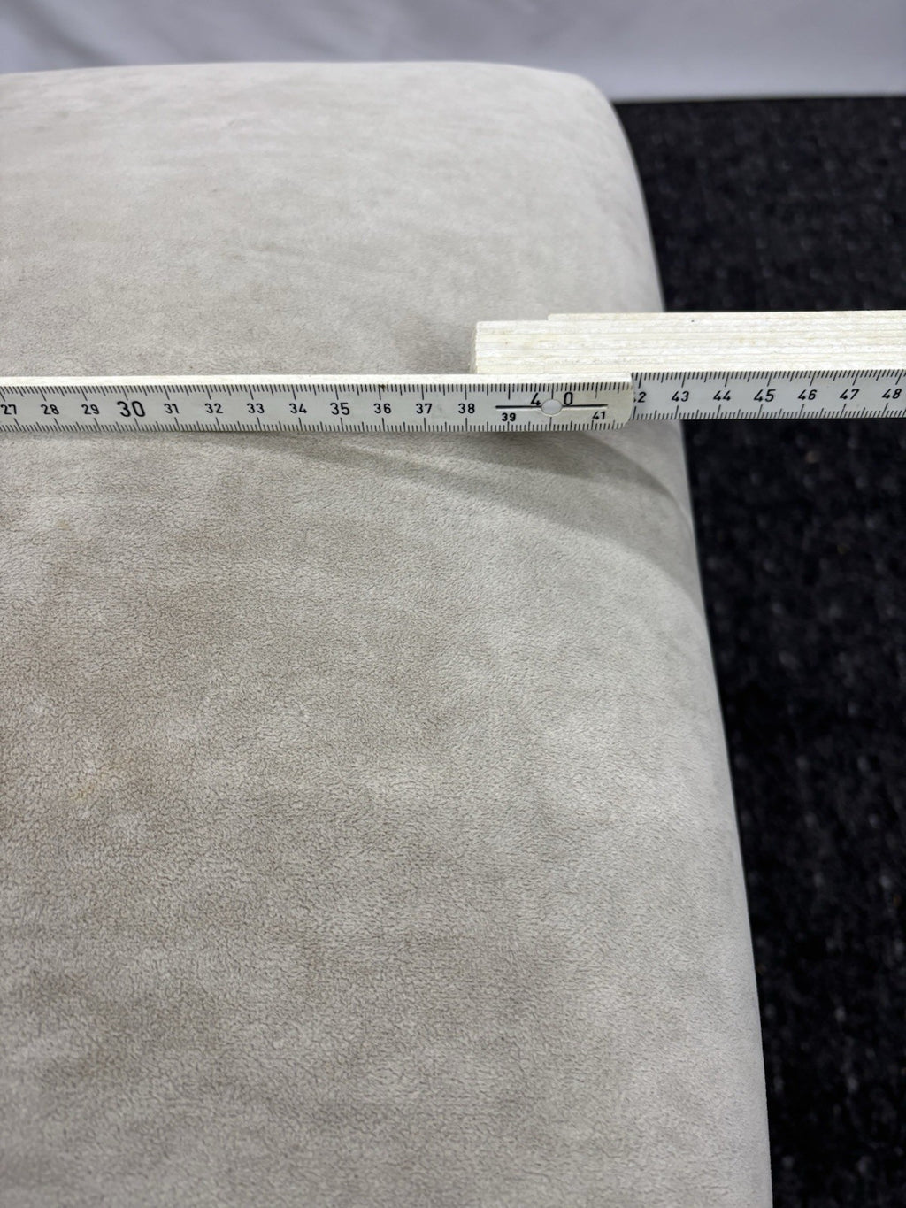 1 von 3 Polsterstuhl beige Art Deco Esszimmer Büro Vintage