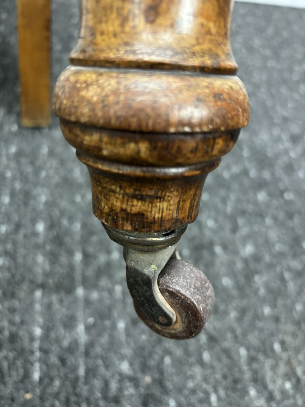 6er Stuhlset Esszimmer Antik Barock Art Deco Massivholz Schnitzarbeiten rollbar