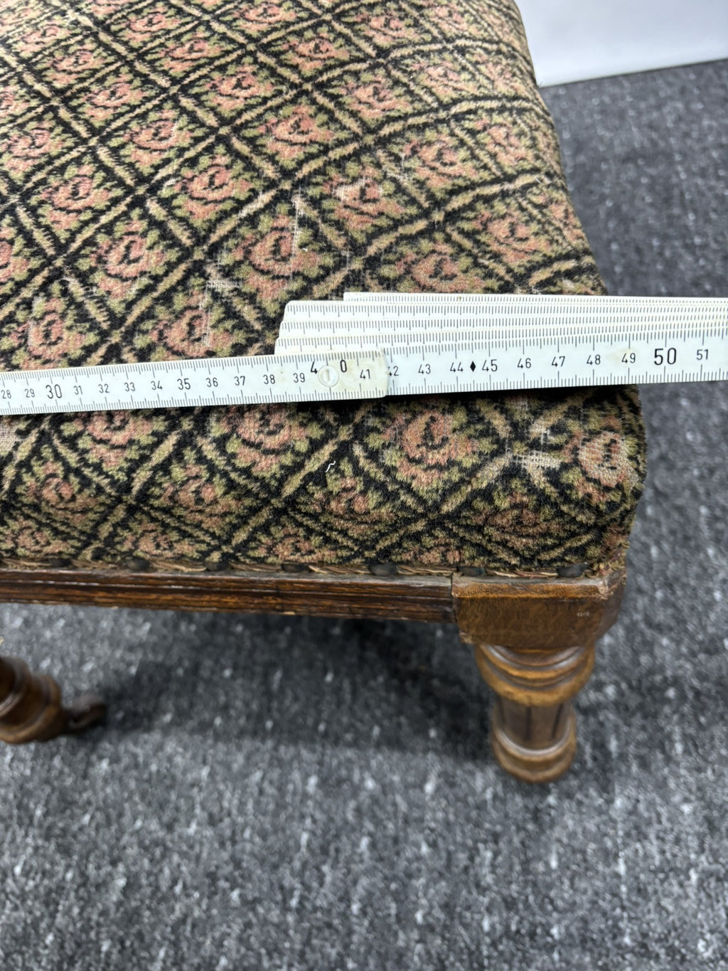 6er Stuhlset Esszimmer Antik Barock Art Deco Massivholz Schnitzarbeiten rollbar