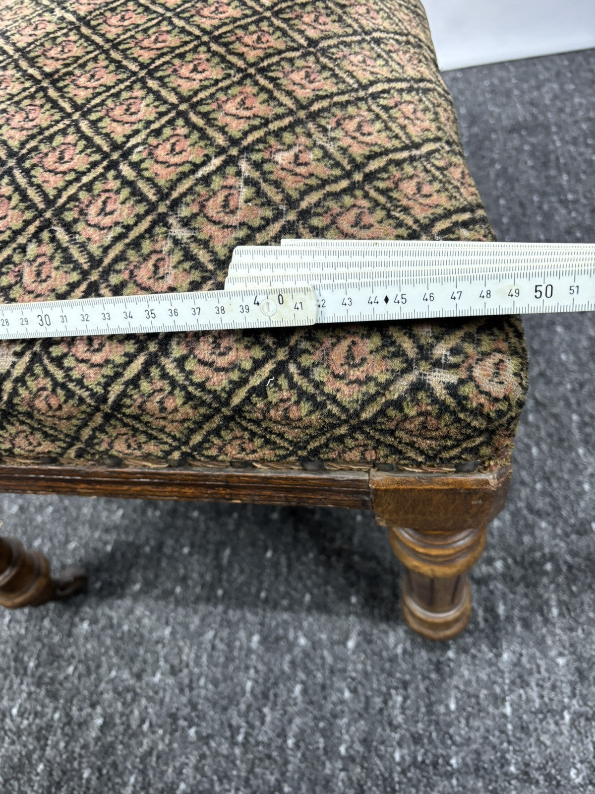 6er Stuhlset Esszimmer Antik Barock Art Deco Massivholz Schnitzarbeiten rollbar