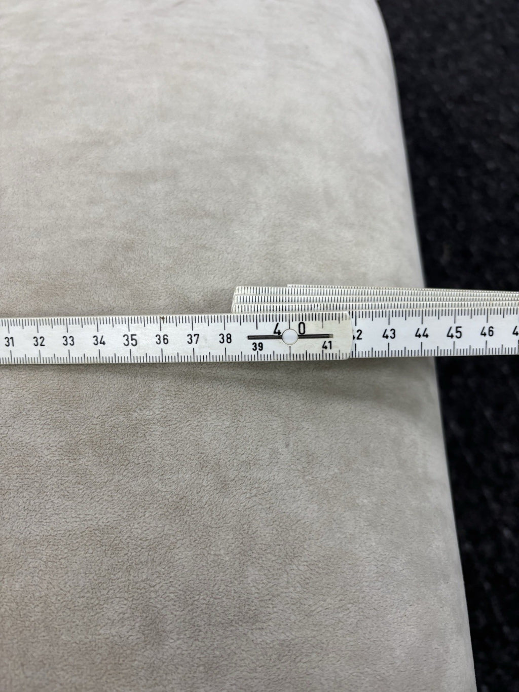 Art Deco Armlehnstuhl  Esszimmer Büro Vintage Stuhl Polster Holz beige